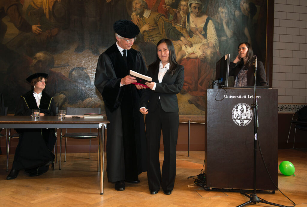 Obtained my Master of Science Degree at Leiden University